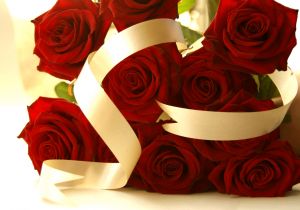 Подарок в виде роз