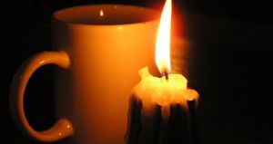 Романтическая чашка